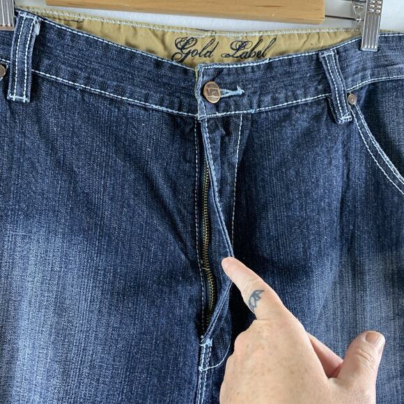 Vibe SGL Gold Label Mens Y2K Long Shorts Sz 42 Below Knee Street Skate Hip Hop - Picture 2 of 15